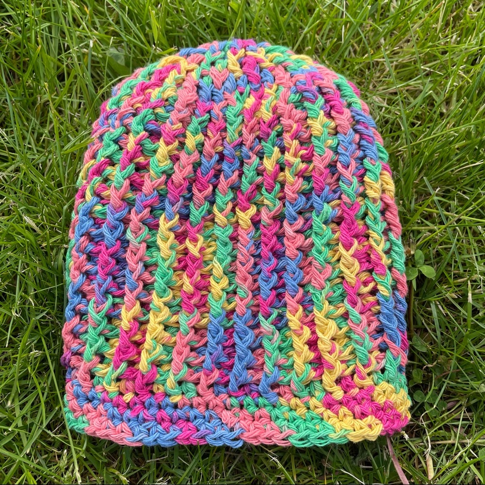 Rainbow Cotton Hat - Picture 1 of 1